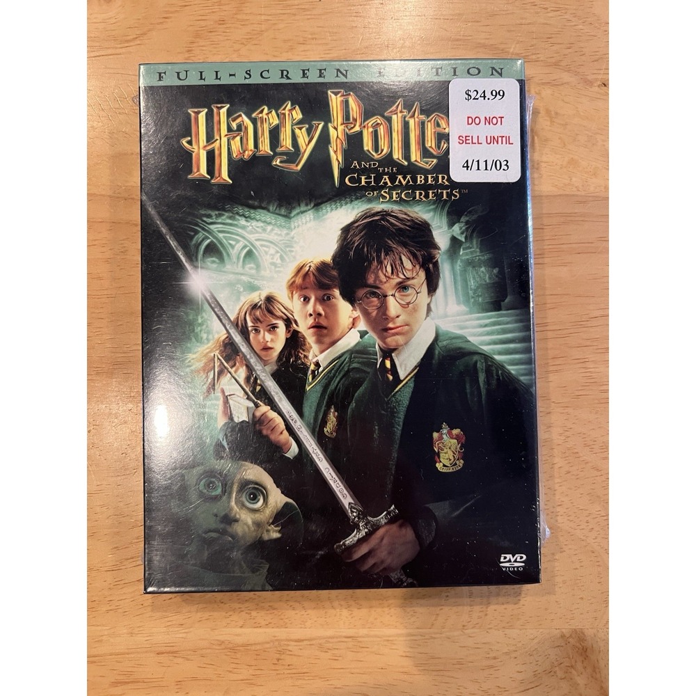 Harry Potter and the Chamber of Secrets (DVD, 2003, 2-Disc Set, Full Frame) NEW